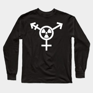 Trans Radiation (Alternate) - White Long Sleeve T-Shirt